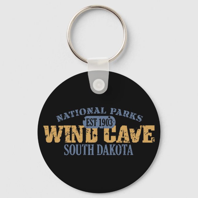 Wind Cave National Park Key Ring (Front)