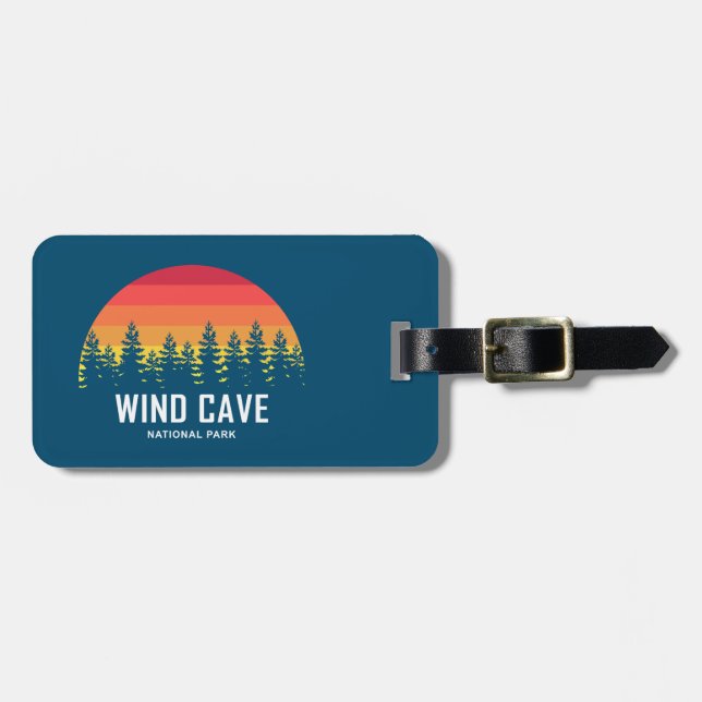 Wind Cave National Park Luggage Tag (Front Horizontal)