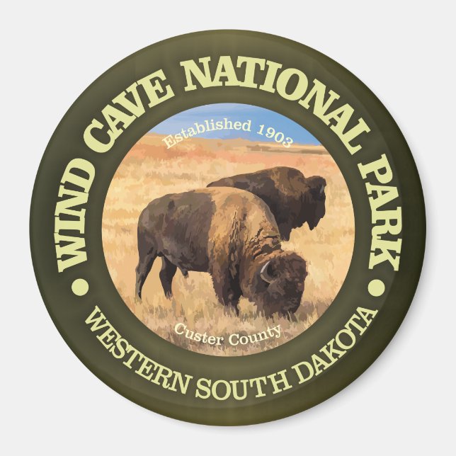 Wind Cave National Park Magnet (Front)