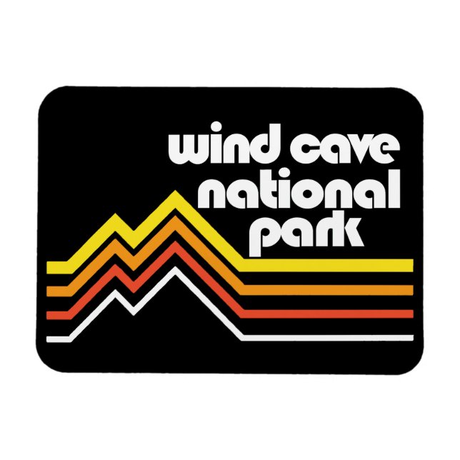 Wind Cave National Park Magnet (Horizontal)