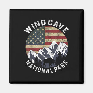 Wind Cave National Park Shirt Camping South Dakota Magnet