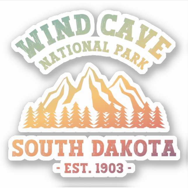 Wind Cave National Park South Dakota (Front)