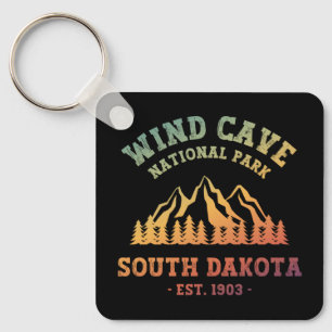 Wind Cave National Park South Dakota Key Ring