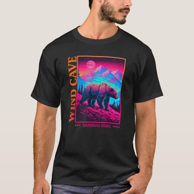 WIND CAVE National Park T-Shirt (Front)