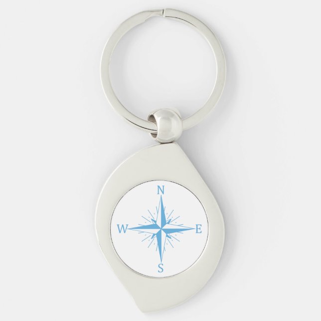 Wind compass key ring (Front)