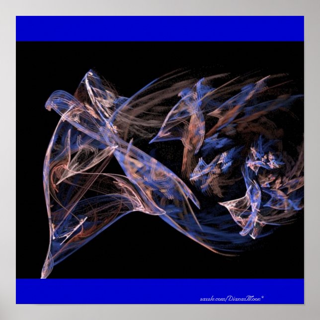 Wind Dancers Fractal Poster (Front)