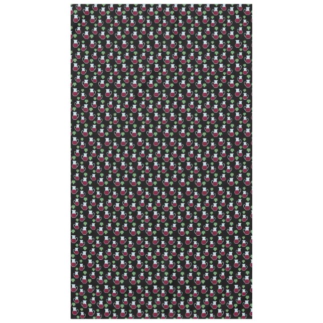 Wind Decanter Grape Vine Leaf Tablecloth (Front)