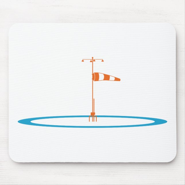 Wind Direction and Wind Speed Checked with Wind Di Mouse Mat (Front)
