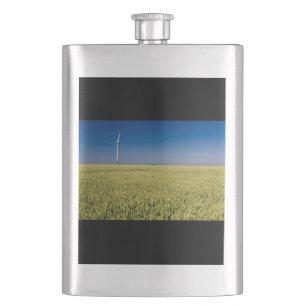 Wind Energy Hip Flask