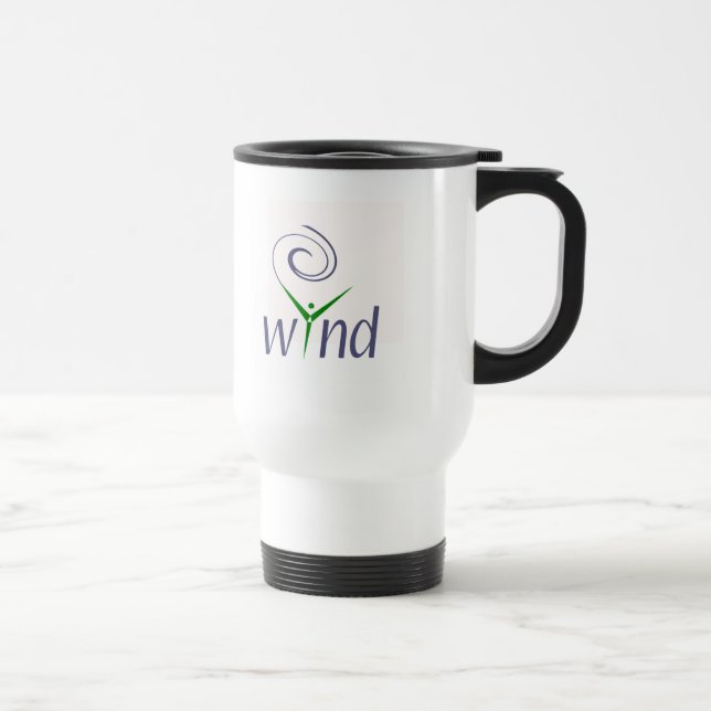 Wind Energy Travel Mug (Right)