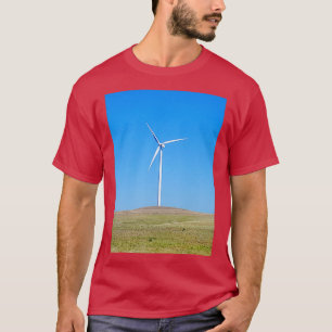 Wind Farm Love Your Environment Clean Air Green T-Shirt
