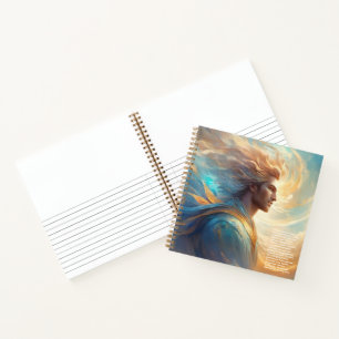 Wind Hardcover Notebook