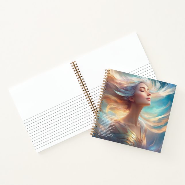 Wind Hardcover Notebook (Inside)