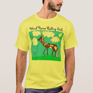 Wind Horse Riding Girls Club T-Shirt