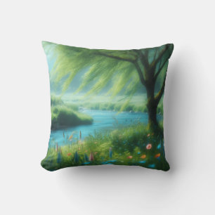 Wind in the Willow Cushion