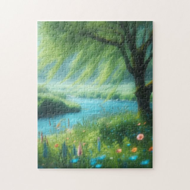 Wind in the Willow Jigsaw Puzzle (Vertical)