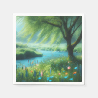 Wind in the Willow Napkin