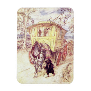 Wind in the Willows Fridge Magnet