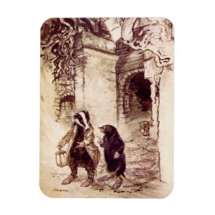 Wind in the Willows Fridge Magnet