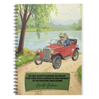 Wind in the Willows notebook