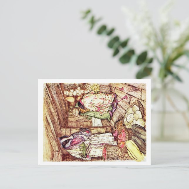 Wind in the Willows postcard (Standing Front)