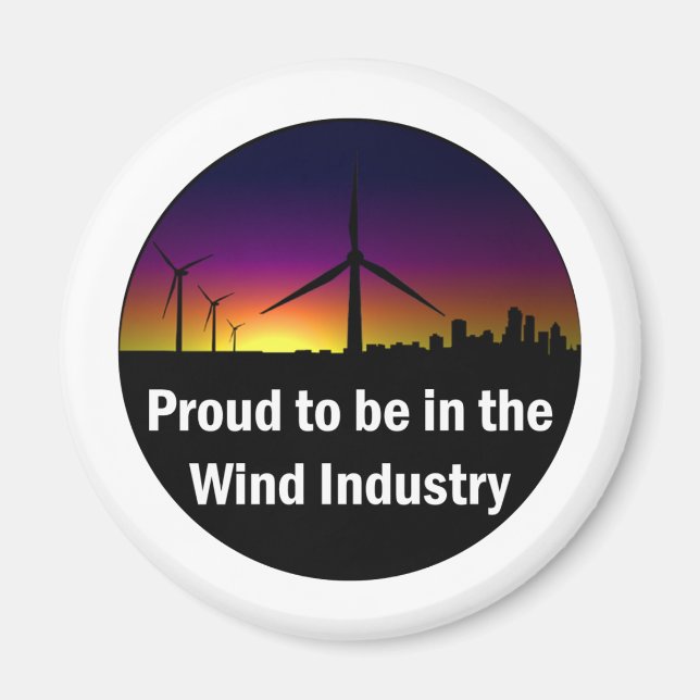 Wind Industry - Magnet (Front)