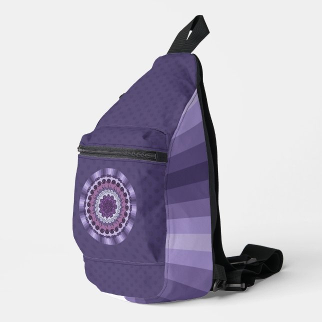 Wind Mandala Sling Bag (Right Corner)