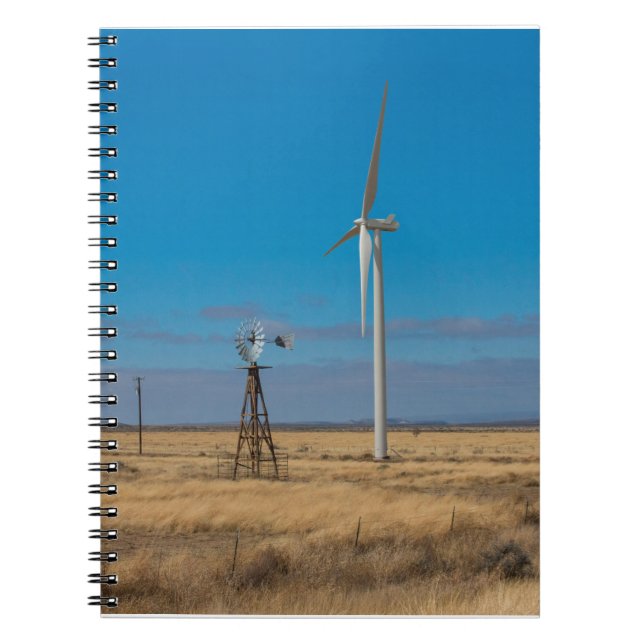 Wind Mill Turbine Notebook (Front)