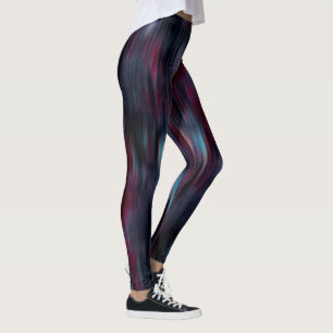 Wind or rain effect, on wine colour leggings