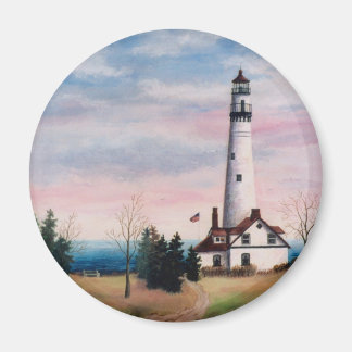 Wind Point Lighthouse Magnet