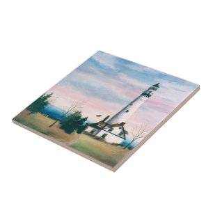 Wind Point Lighthouse Tile
