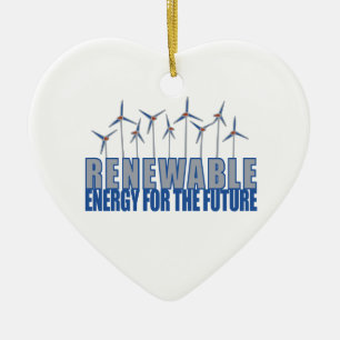 Wind Power Ceramic Tree Decoration