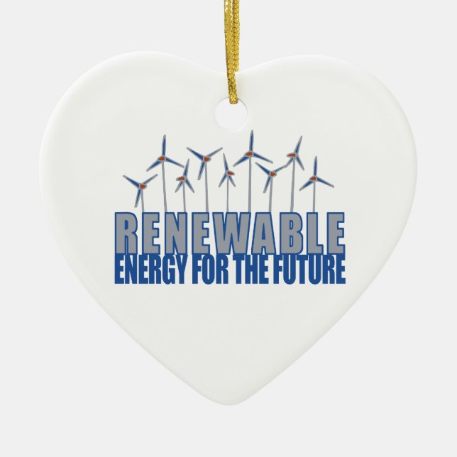 Wind Power Ceramic Tree Decoration (Front)