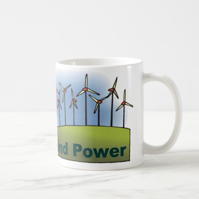 Wind Power Coffee Mug (Right)