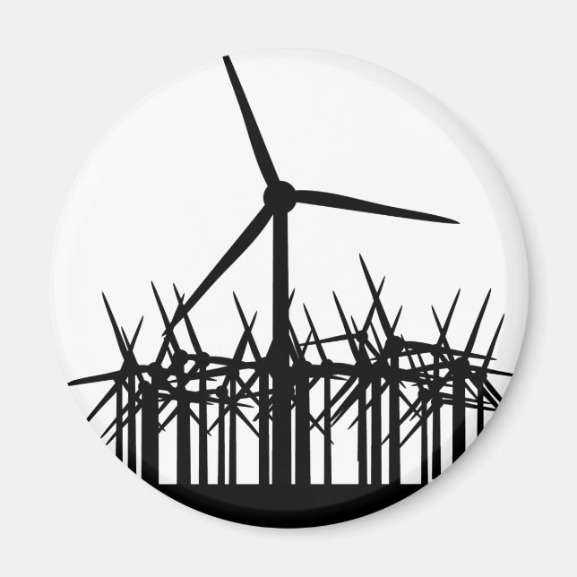 wind power environment magnet (Front)