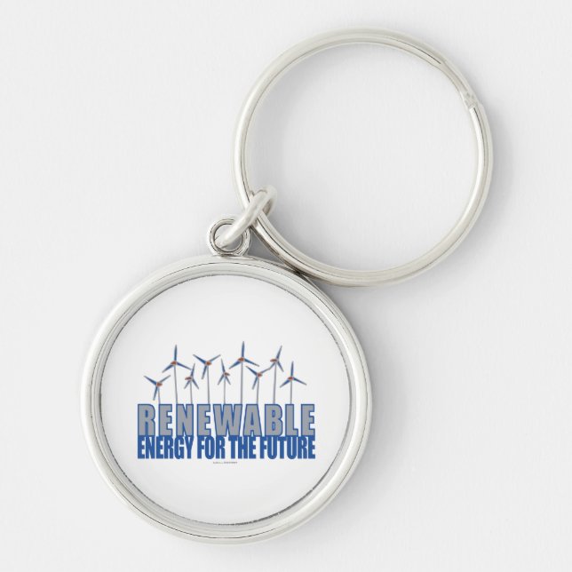 Wind Power Key Ring (Front)