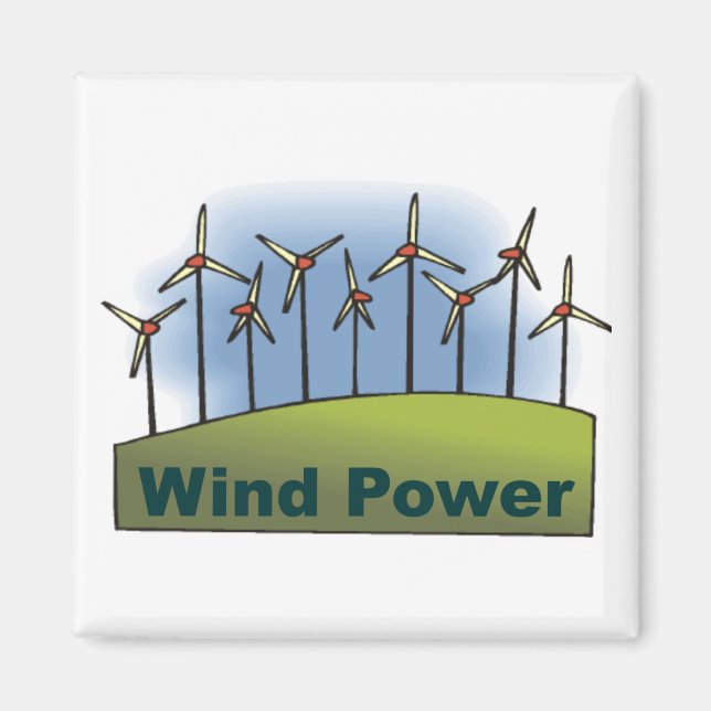 Wind Power Magnet (Front)