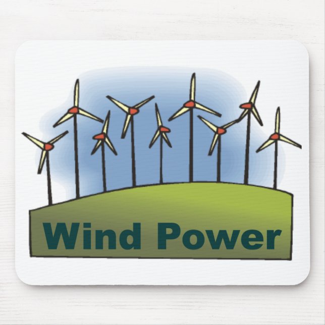 Wind Power Mouse Mat (Front)