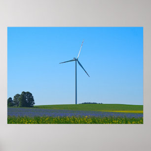 Wind Power Plant - Poster
