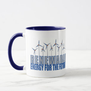Wind Power Turbines Mug