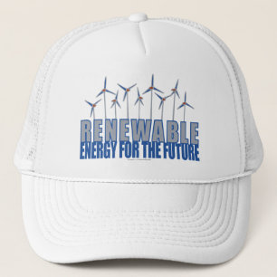 Wind Power Turbines Trucker Hat