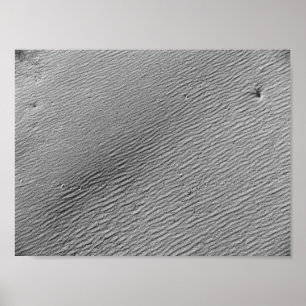 Wind Ripples in Sand I - Colour Desaturated Poster