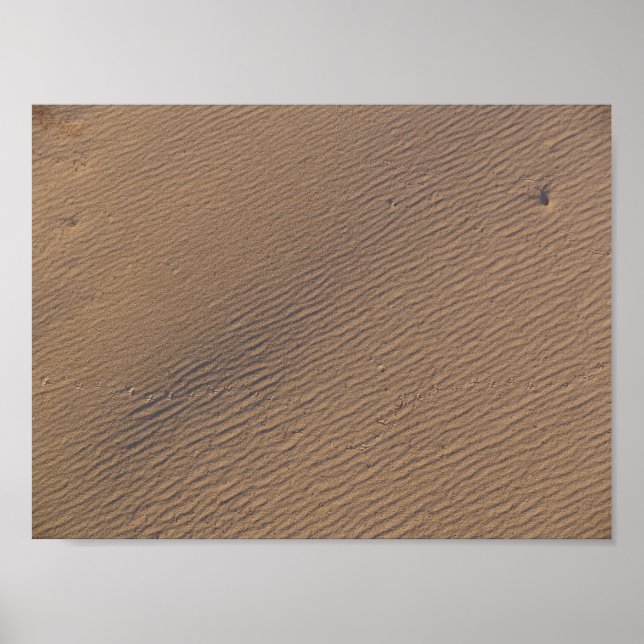Wind Ripples in Sand II - Standard Poster (Front)