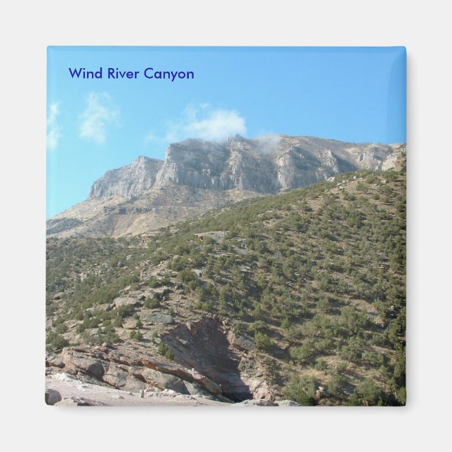 Wind River Canyon Magnet (Front)