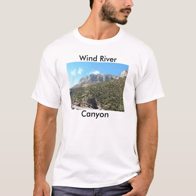 Wind River Canyon T-Shirt (Front)