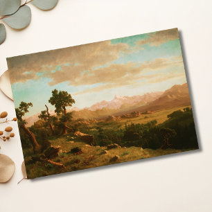 Wind River Country – Albert Bierstadt Tissue Paper