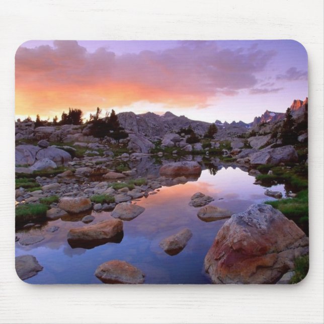 Wind River Range, Wyoming Customisable Gifts Mouse Mat (Front)