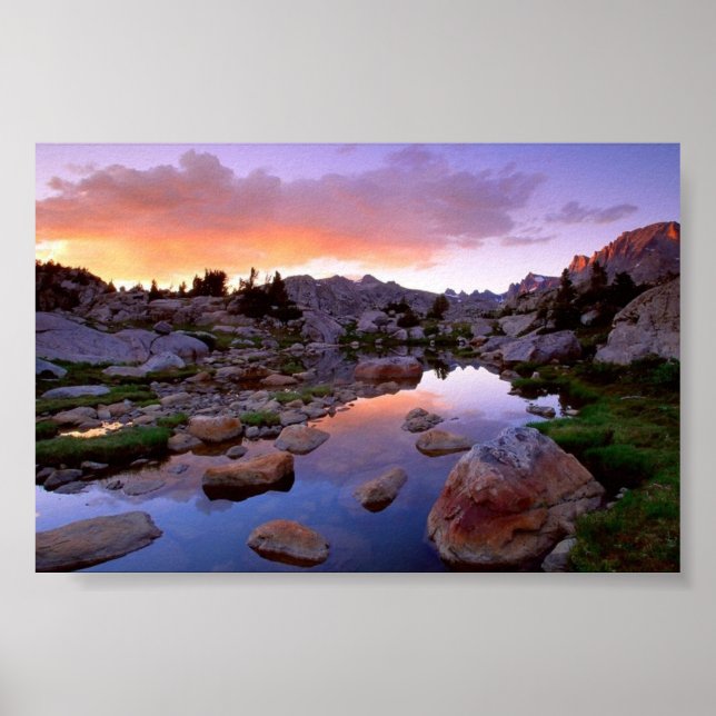 Wind River Range, Wyoming Poster (Front)