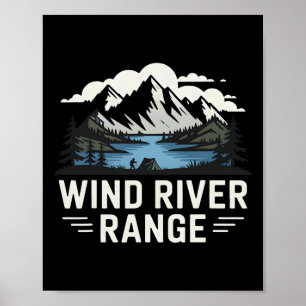 Wind Rivers Range Hiking Camping Climbing Wilderne Poster