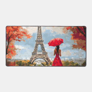 Wind Romance Paris Chic Walk Desk Mat